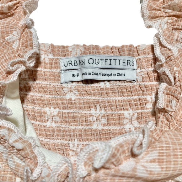 Urban Outfitters | Women | Prairie A-Line Floral Mini Dress | Small Petite - Picture 8 of 13
